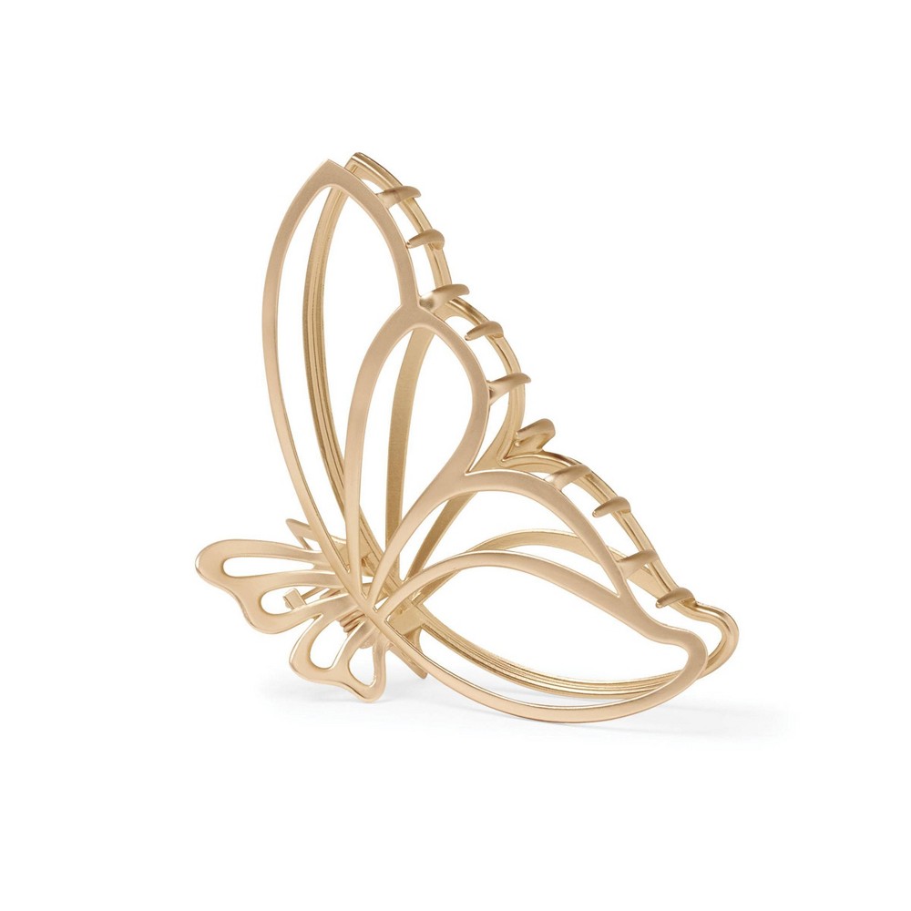 The Hair Edit Gilded Wing Claw Clip