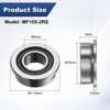 Unique Bargains Chrome Steel Durable Multipurpose High Precision Flanged Ball Bearing - 3 of 4