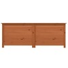 vidaXL Patio Cushion Box Brown 59.1 in.x19.7 in.x22 in. Solid Wood Fir - 3 of 4