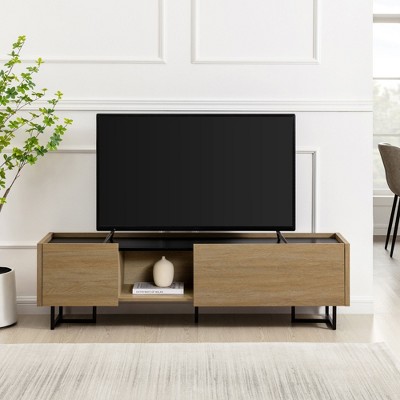 NicBex TV Stand Contemporary TV Stand Low-Profile Media Console for TVs up to 65 inches for Living Room, Bedroom