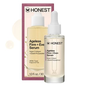 Honest Beauty Ageless Firm and Even Serum with Vegan Collagen and Niacinamide - 1.0 fl oz - 1 of 4