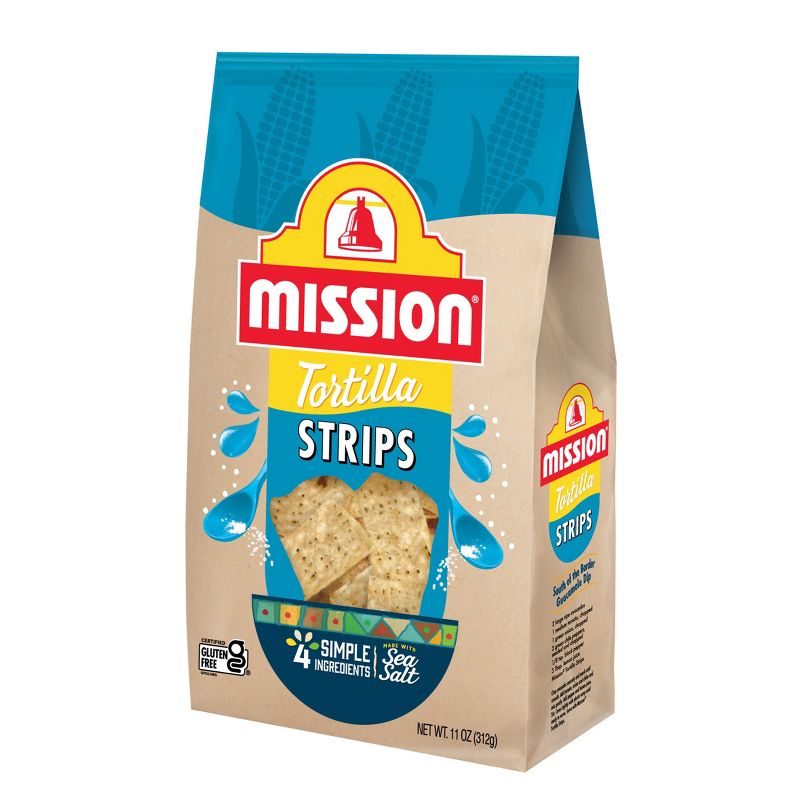 Mission Strips Tortilla Chips - 11oz, 5 of 13