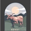 Western Cow Howdy Adult Short Sleeve Tee - image 2 of 2