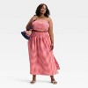 Women's Smocked Maxi A-Line Skirt - Universal Thread™ - 3 of 3
