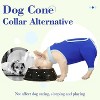 Dog Surgery Leg Sleeve Rear Legs, Male Female Pet Prevent Licking Wound Elbow Knee Protector, Dog Recovery Suit Cone Collar Alternative Pants Shirt - 4 of 4