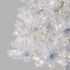 6.5' Tinsel Artificial Christmas Tree Christmas Silver - Wondershop™ - 4 of 4