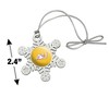 Ashland University Secondary Logo Metal Snowflake Christmas Tree Holiday Ornament - 3 of 3