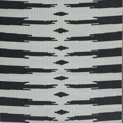 Mad Mats Aztec Black & Off White