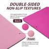 SEVOBAL Premium Non-Slip Yoga Mat Extra Thick Exercise Mat Dual Texture Design for Superior Grip Comfort, Pink, 72.1"*24"*0.2" - 4 of 4