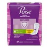 Poise Daily Incontinence Liners - Regular - 2 Drop Very Light - 87ct - 2 of 4