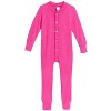City Threads USA-Made Kids' Soft & Cozy Thermal Union Suit - Boys/Girls/Infants/Toddlers One-Piece Christmas Outfit - 3 of 4