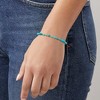 Ross-Simons 4-4.5mm Turquoise Bead Bracelet in 10kt Yellow Gold - 2 of 4