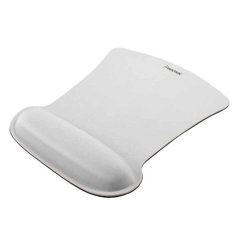 Insten Mouse Pad with Wrist Support Rest, Ergonomic Support Cushion, Easy Typing & Plain Relief, Trapeziod, 10 x 8 inches, 4 of 10