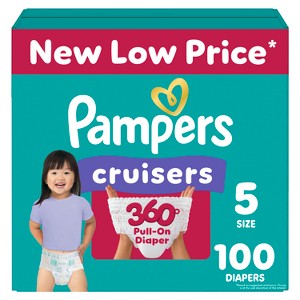Pampers Cruisers 360 Diapers - (Select Size and Count) - 1 of 4