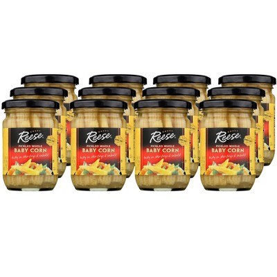 Reese Pickled Whole Baby Corn - Case of 12/7 oz
