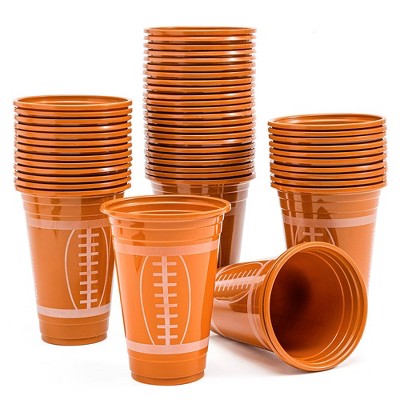 JOYIN 72 Pcs Party Cups Bulk, Disposable Plastic Party Cups Tableware for Birthday Party Supplies, Party Decorations