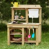 Tiny Land® Mud Kitchen - DuoPlay Outdoor Play Kitchen for Kids - 2 of 4