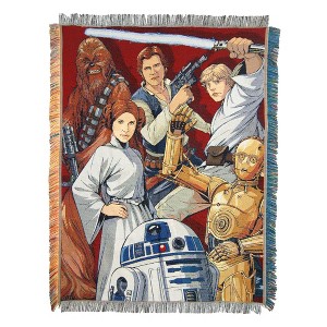 Northwest Star Wars Woven Tapestry Throw Blanket, 48" x 60", Rebel Forces - 1 of 1
