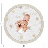 Sweet Jojo Designs Boy or Girl Gender Neutral Unisex Baby Tummy Time Playmat Desert Sun Beige Taupe and Gold - 4 of 4