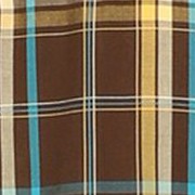 26w - brown / yellow / turquoise