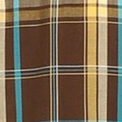 26w - brown / yellow / turquoise