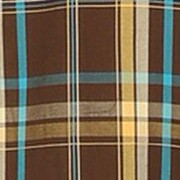 26w - brown / yellow / turquoise