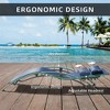 SKRAN Outdoor Patio Recliner Chairs Lounge with Adjustable Backrest and Removable Pillow for Indoor,Outdoor - 4 of 4