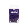 JAM Paper Colored Jumbo Paper Clips Large 2 Inch Purple Paperclips 42186879A - 2 of 3