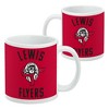 Lewis University Flyers Logo Ceramic Coffee Mug Novelty Gift Mugs for Coffee Tea and Hot Drinks 11oz White - 3 of 4