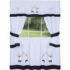 Kate Aurora Gourmet Pastry Chef Complete 5 Piece Cottage Kitchen Curtain Swag Valance & Tier Set - 3 of 3