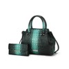 MKF Collection Versatile Bently Croc-Embossed Tote & Wallet Women Handbag Set by Mia K - 2 of 4
