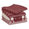 Design Imports  Foodie Everyday Dishtowel & Dishcloth Set 5 Piece, Barn Red, Dt 18X28", Dc 13X13" - 2 of 4