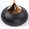 NicBex Mermaid Tail Round End Table Living Room, Metal Pedestal Side Table with Tray Top, Modern Bedroom Nightstand, Small Coffee Table, Small Table - 4 of 4