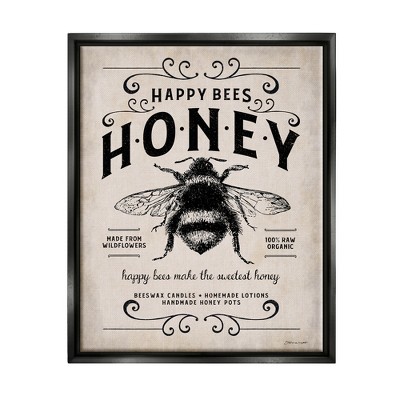 Bee Happy Wall Decor  Texas Honey Bee Farm