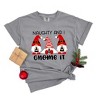 Simply Sage Market Women's Naughty and I Gnome It Short Sleeve Garment Dyed Tee - 3 of 4