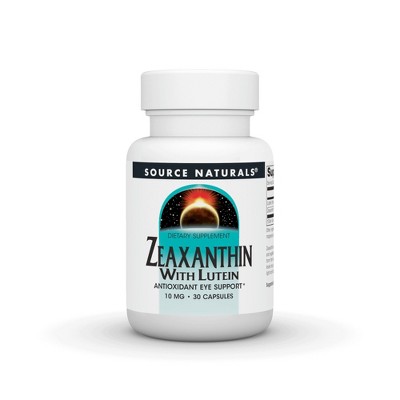 Zeaxanthin With Lutein by Source Naturals, Inc.  -  30 Capsule