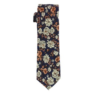 bar III Mens Madison Floral Skinny Self-tied Necktie - 1 of 1