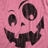 Womens Silly Jack Pumpkin T Shirt Funny Halloween Jack O Lantern Goofy Smile Tee For Ladies - Crazy Dog Women's T Shirt - 2 of 4