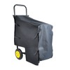 Hand Truck Dolly 2 Wheel Dolly Cart And 4 Wheel Push Cart With Swivel Wheels Capacity Heavy-Duty Luggage Trolley Cart For Moving Warehouse Garden - 4 of 4