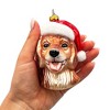 Golden Retriever Glass Christmas Ornament, Labrador Tree Decoration| OrnamentallyYou - 4 of 4