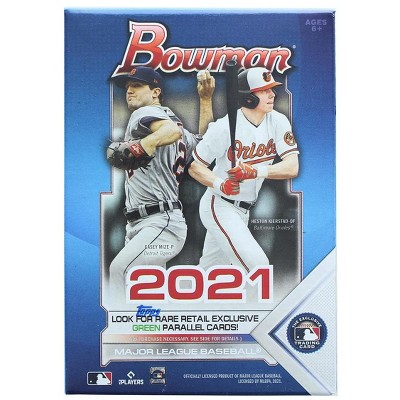 Topps Mlb 2021 Bowman Baseball 6-pack Blaster Box | 72 Cards : Target