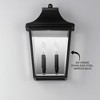 Maxim Lighting Sutton Place Vx 2 - Light Wall Light in  Black - 4 of 4