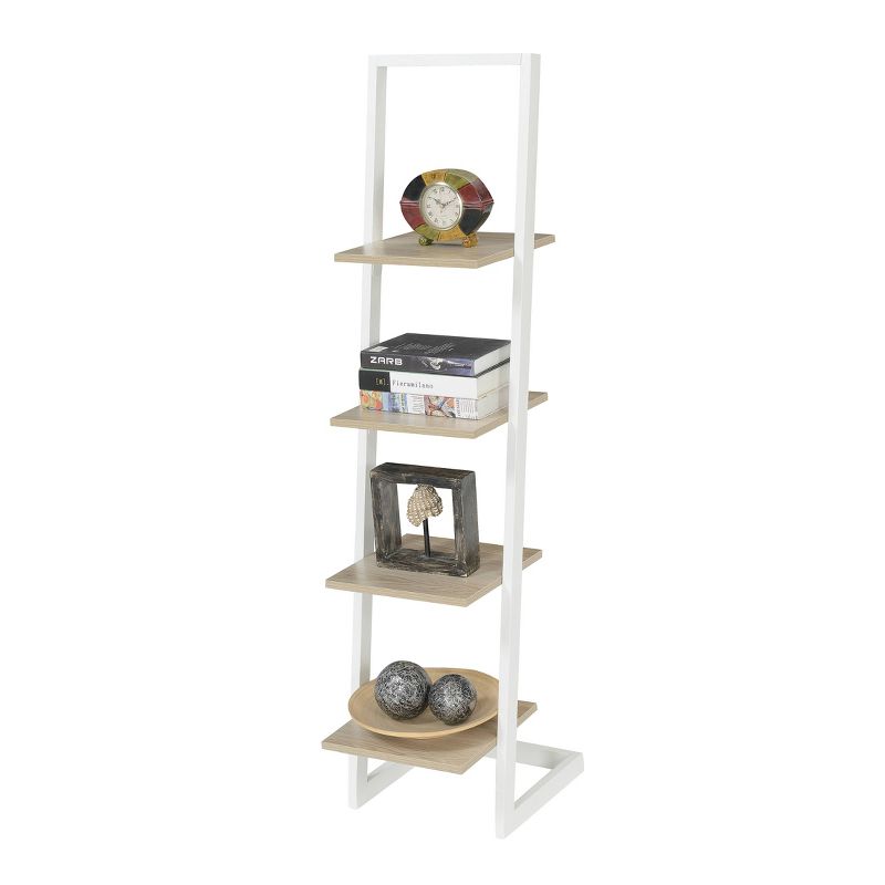 56" Designs2Go 4 Tier Ladder Bookshelf - Breighton Home, 4 of 6