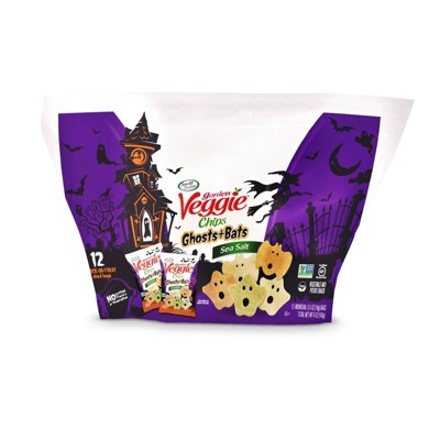 Sensible Portions Garden Veggie Chips Ghosts & Bats Sea Salt Flavored - 12ct