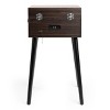Victrola Liberty Bluetooth Record Player Stand with 3-Speed Turntable (Espresso) - 3 of 4