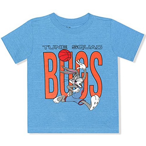 Warner Bros. Toddler Relaxed Fit Short Sleeve Crew Basic Tee - Blue 3t ...