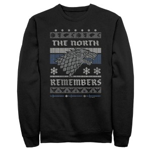 Men's Game of Thrones The North Remembers Ugly Christmas Sweater Sweatshirt - 1 of 4