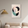 Art Remedy Cubist Style Jade Ring Contemporary Shapes Abstract Wall Art Framed - 2 of 4