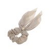 Unique Bargains Silver Wire Bow Scrunchies 1 Pc - 4 of 4