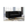 Meridian Furniture,Alina Velvet Modular Sofa - 2 of 4